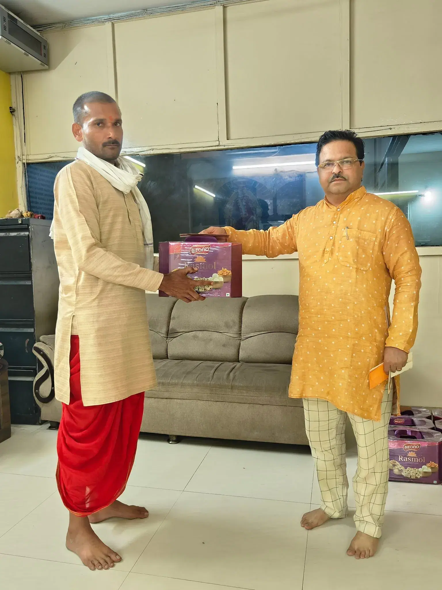 Gift Distribution to Brahmins