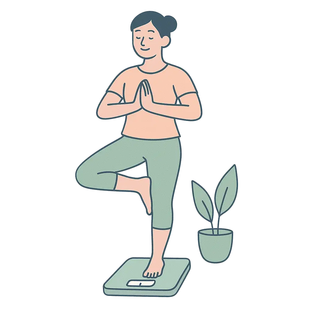 Yoga flow supporting healthy weight